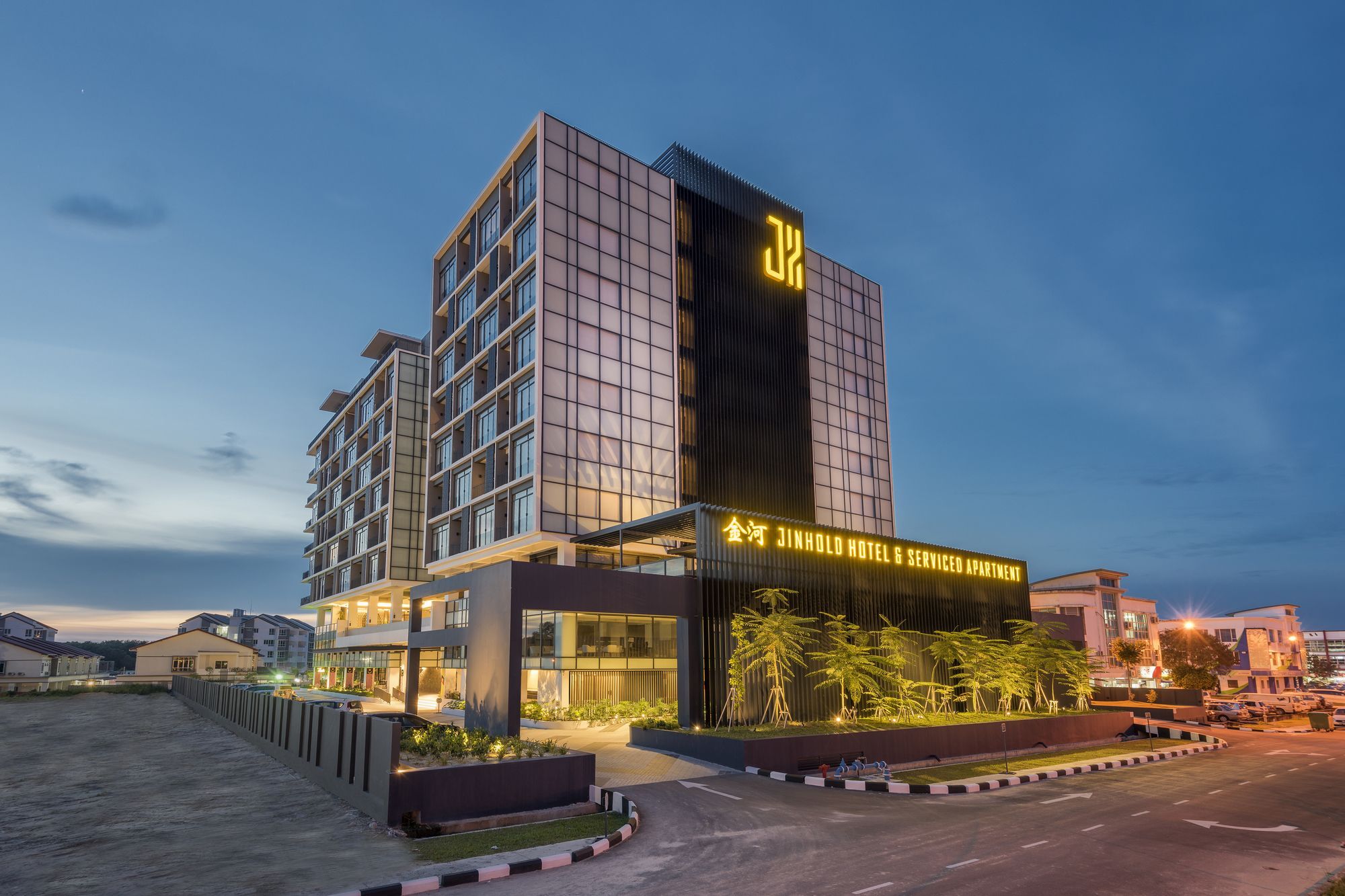 Jinhold Hotel & Serviced Apartment Miri Zewnętrze zdjęcie